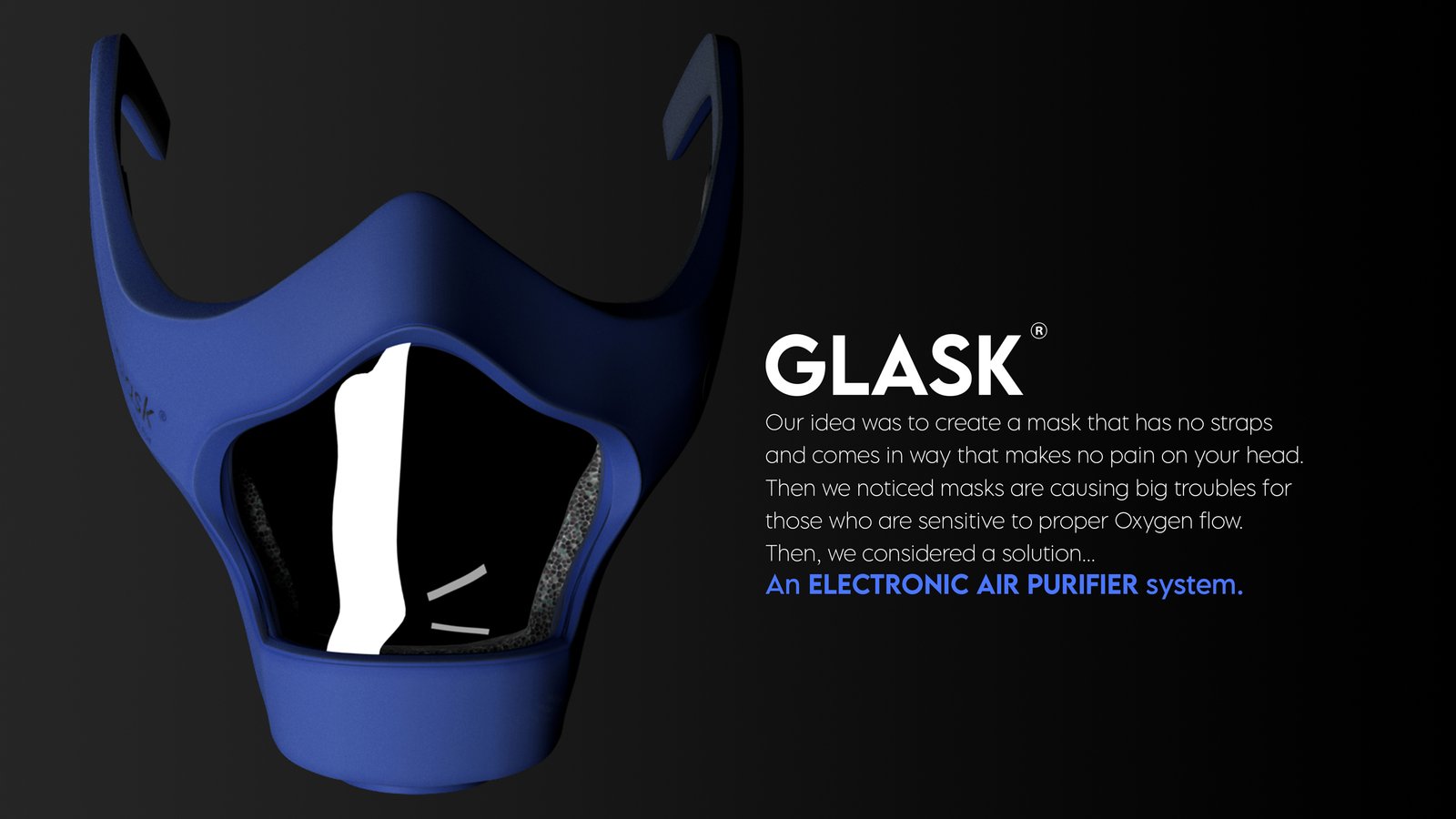 Glask - Ultimate Smart Face Mask | 3DPrint in Toronto